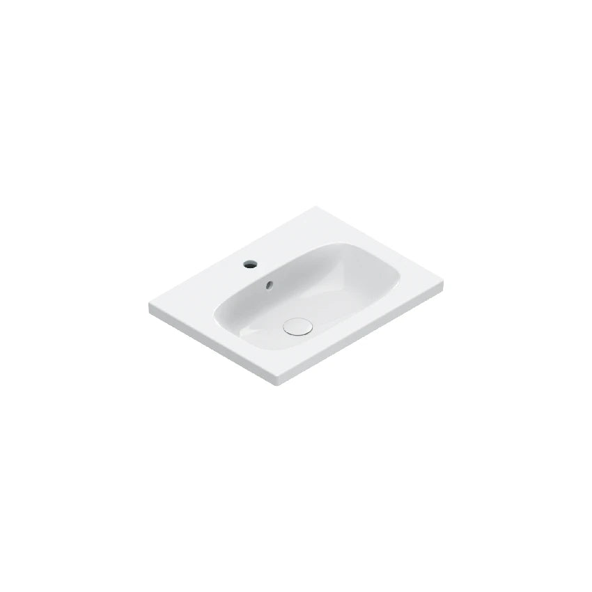 Catalano Alvea 60 ceramic basin supplied with the 600mm vanity