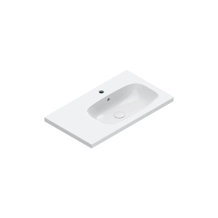 Catalano Alvea 80 offset basin, right-hand bowl