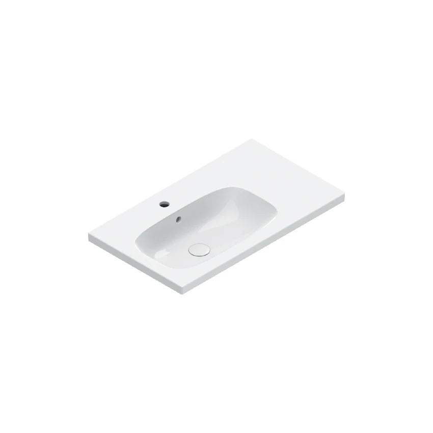 Catalano Alvea 80 offset basin, left-hand bowl
