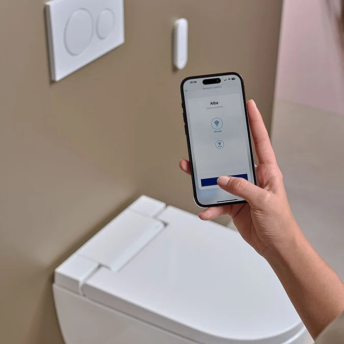Geberit AquaClean Alba Rimless Wall-Hung Shower Toilet