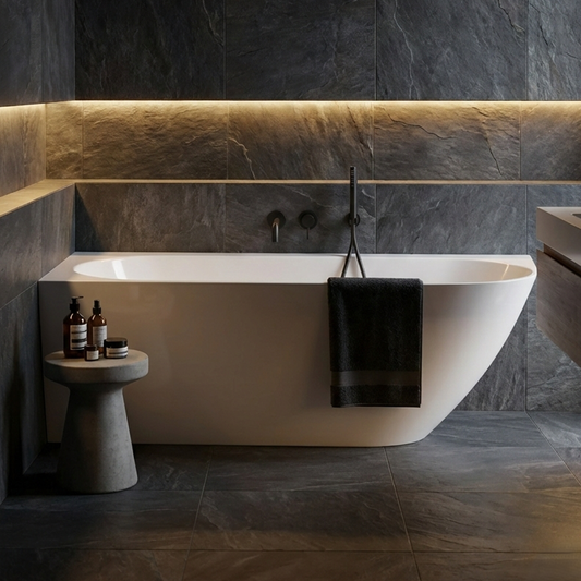 Ashton & Bentley Eros Left Handed Corner Bath 1700mm