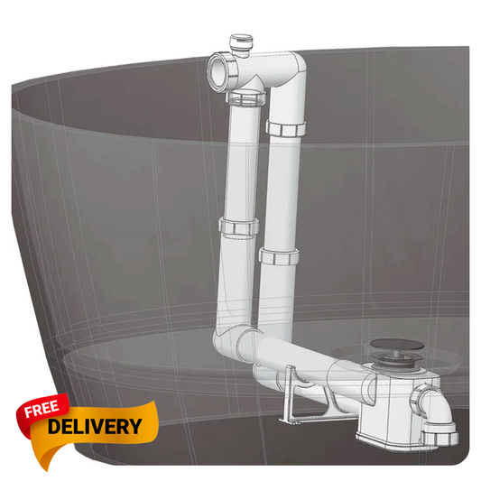 Ashton & Bentley White Cap Bath Waste (various)