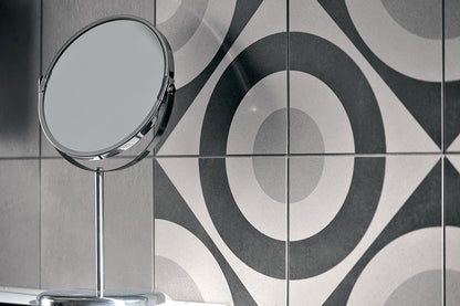 Fioranese Cementine Black&White Black&White_5 with Blend Grigio bathroom lifestyle
