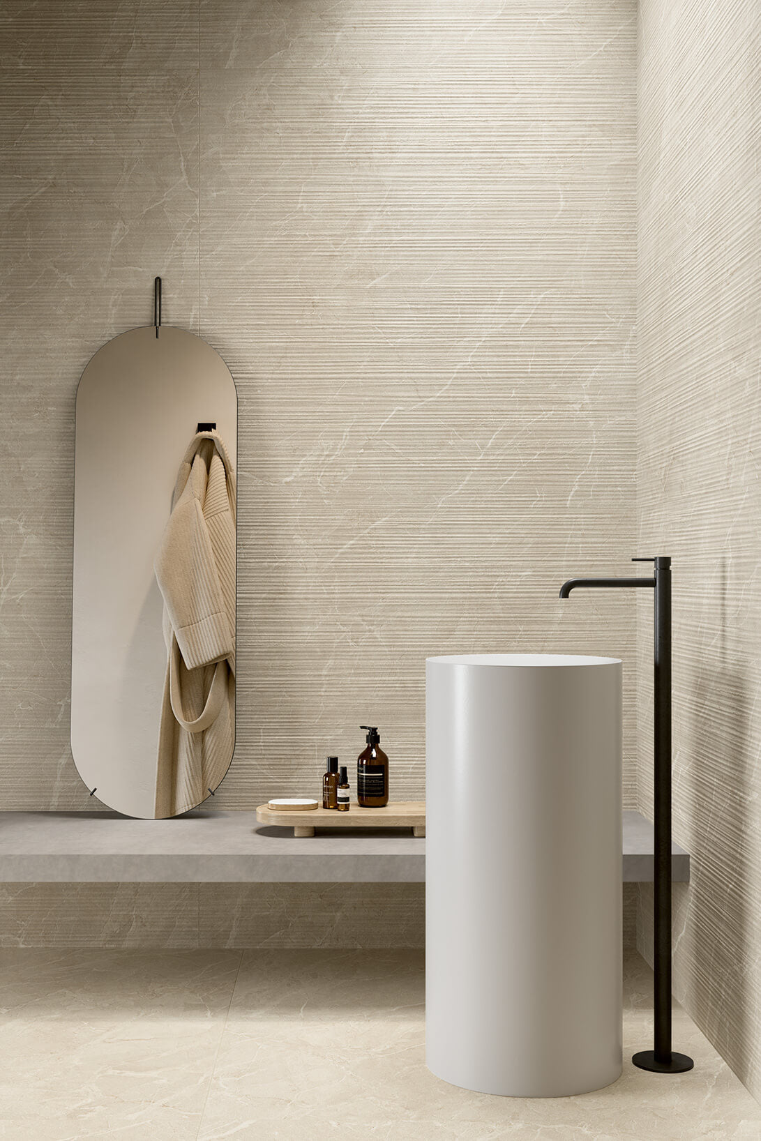 Medicea Avorio with Deco Riga bathroom
