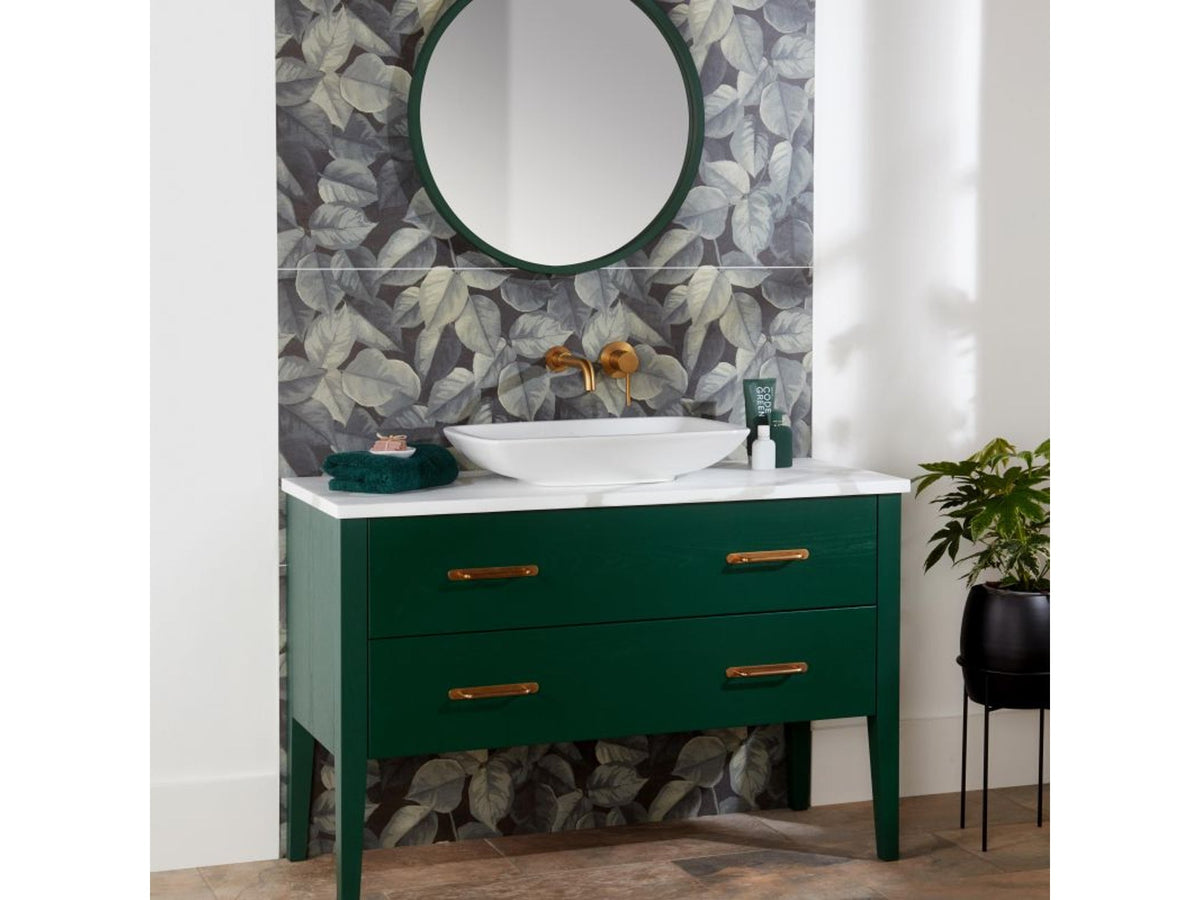 Burbidge Barton 1156mm vanity unit with solid surface worktop