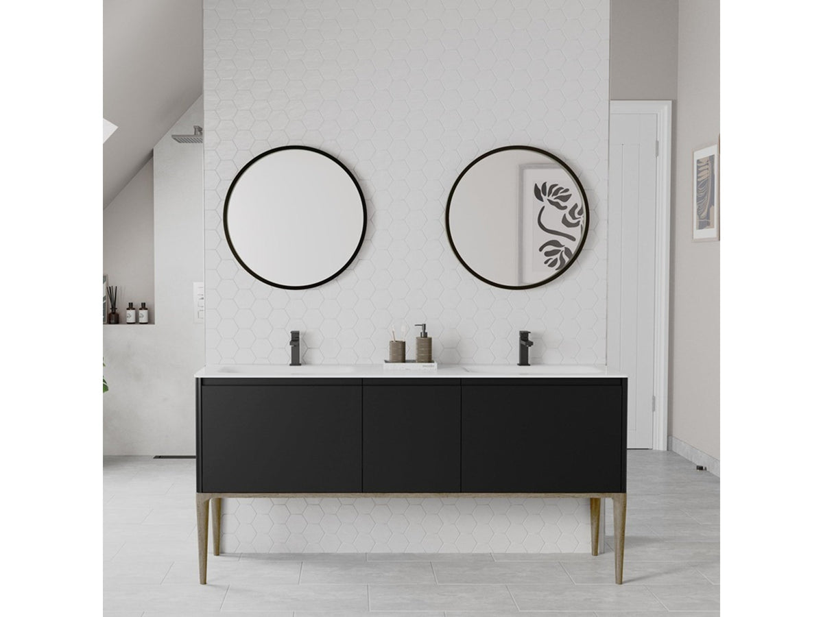 Burbidge Alnwick 1750mm vanity unit with double basin