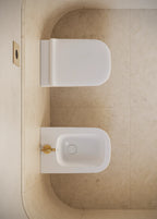 Catalano Elice wall-hung sanitaryware in a bathroom