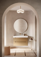 Catalano Elice 100 basin in a bathroom