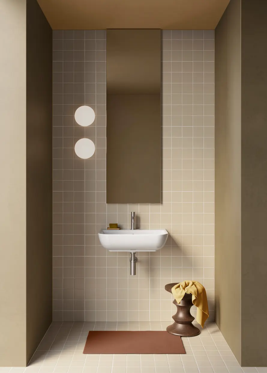 Catalano Italy 60 basin in a bathroom