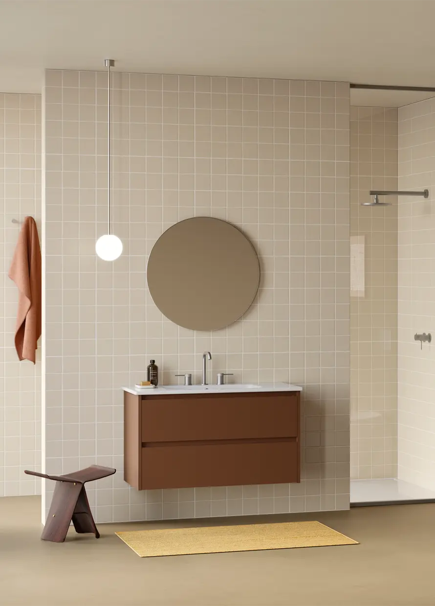 Catalano Italy basin bathroom setting