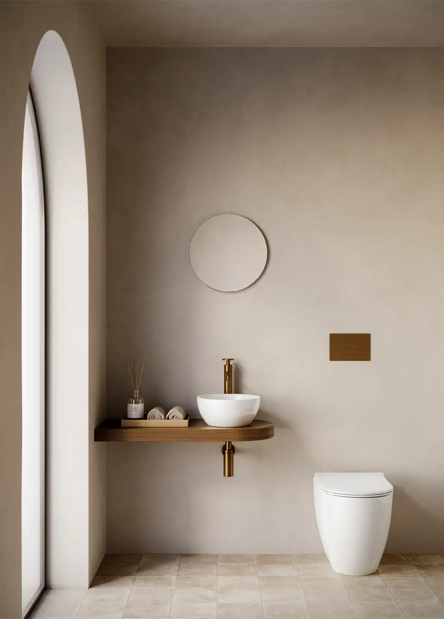 Catalano Sfera Ø32 in a bathroom setting