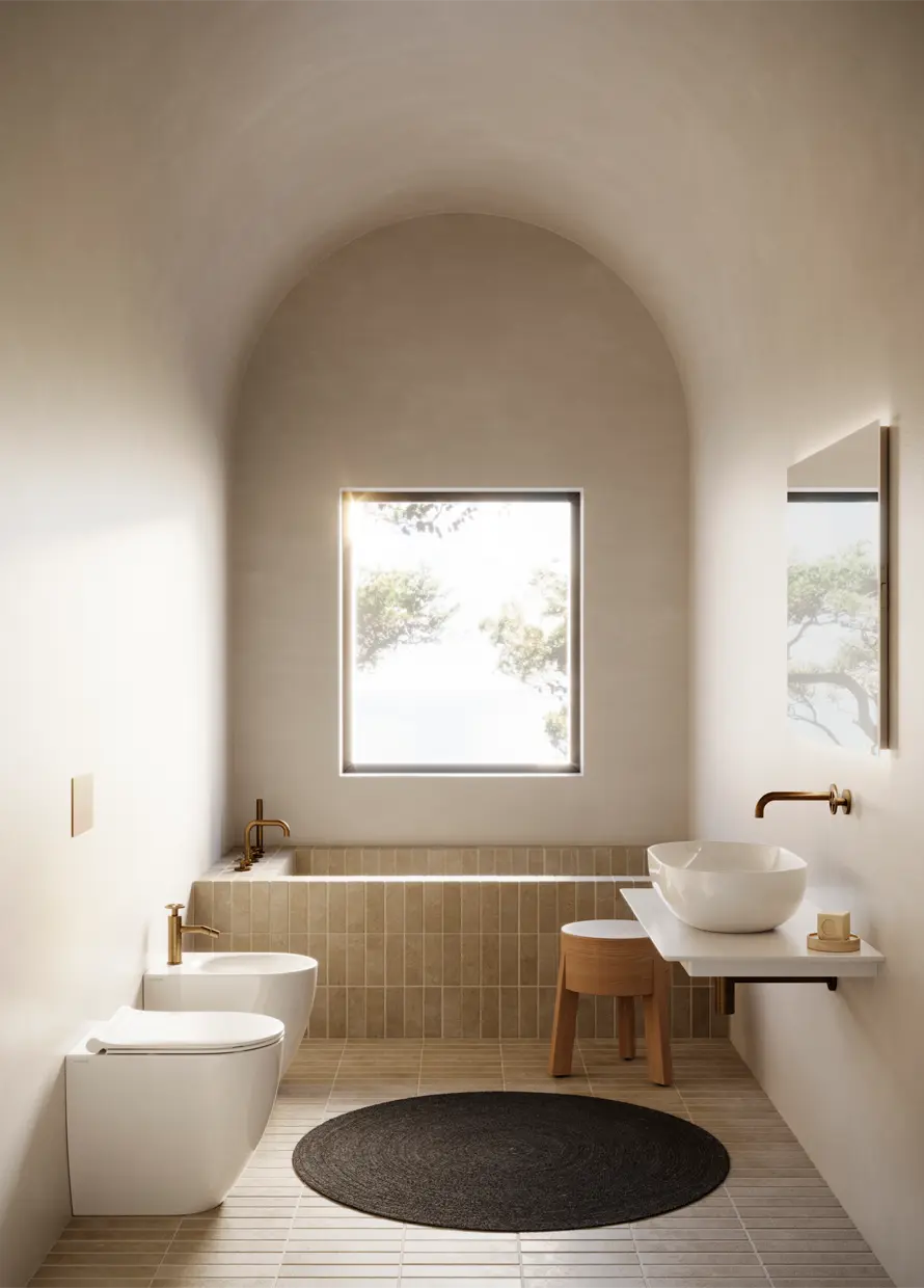 Catalano Sfera 50 in a bathroom setting