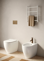 Catalano Sfera floorstanding WC and bidet in a bathroom