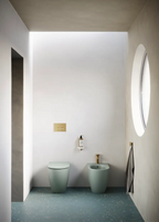 Catalano Sfera 55 Floorstanding Bidet in satin acqua, Catalano photography