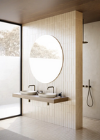 Catalano Sfera 55 x 35 Built-In or Undercounter Basin in satin sabbia, Catalano photography