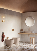 Catalano Sfera 55 Floorstanding Bidet in satin seta, Catalano photography