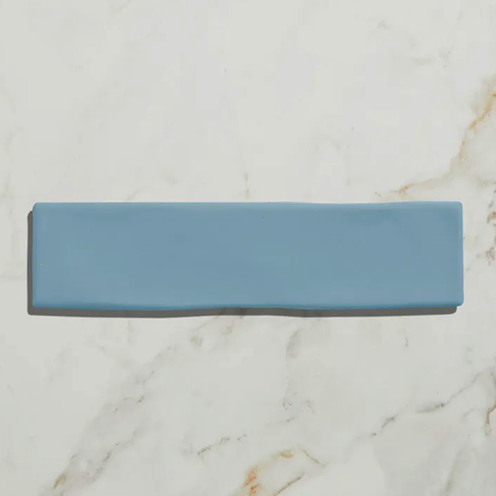 Ca'Pietra Fondant Ceramic 30 x 7.5cm blue