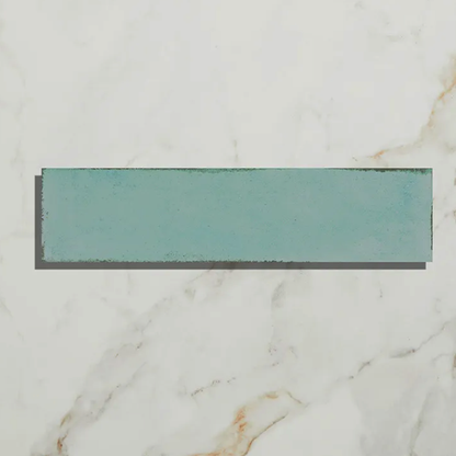 Ca'Pietra Foundry Porcelain 6 x 25cm  aqua