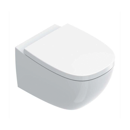 Catalano Alvea Wall-Hung Toilet with Silentech Glossy White 2