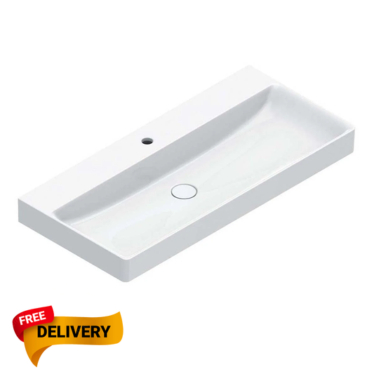 Catalano Green 1000 Furntiure Basin 1000 x 470mm in Gloss White