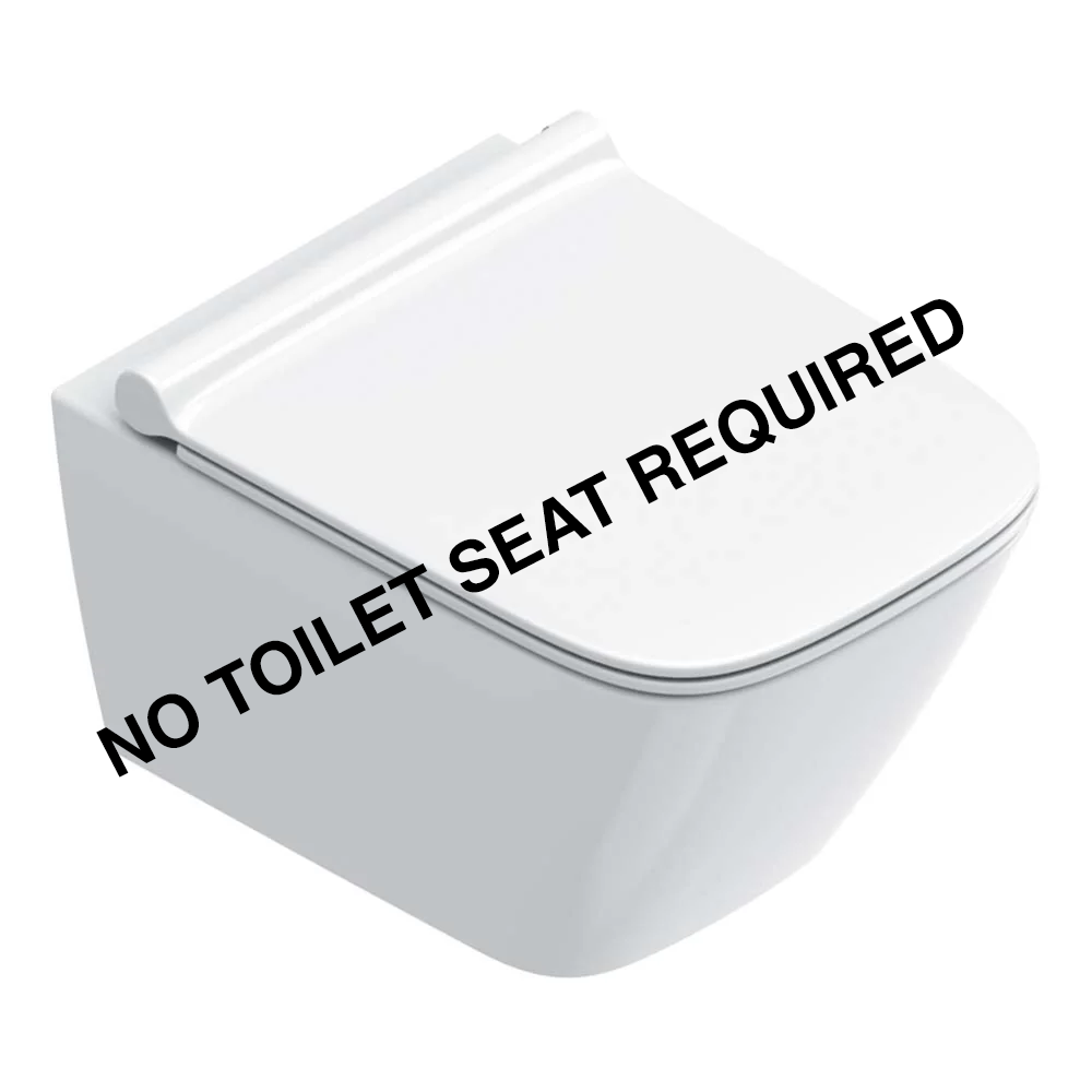 Catalano Green 50 Wall Hung Toilet, 500 x 370mm 4.5l Flush Glossy White no seat