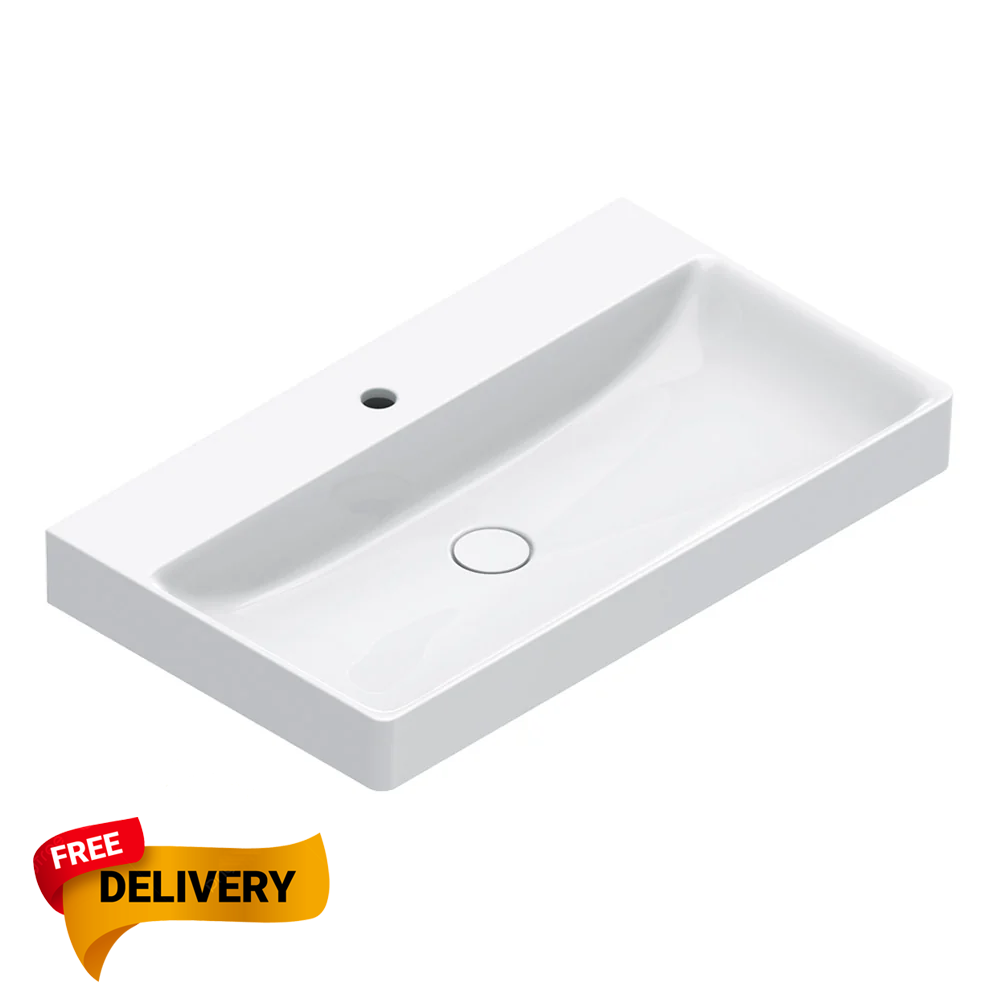 Catalano Green 80 Furntiure Basin 800x470mm in Gloss White