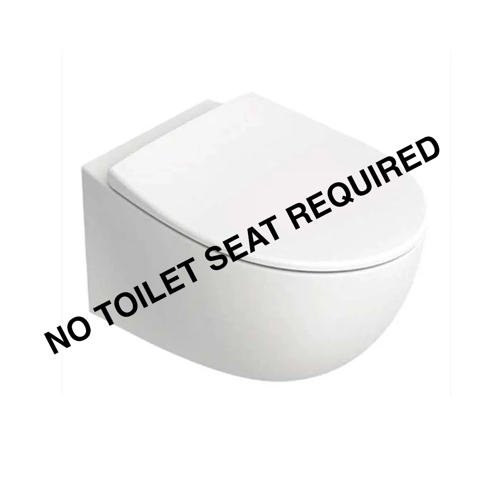 Catalano Italy 52 Wall-Hung Rimless Toilet Glossy white no seat