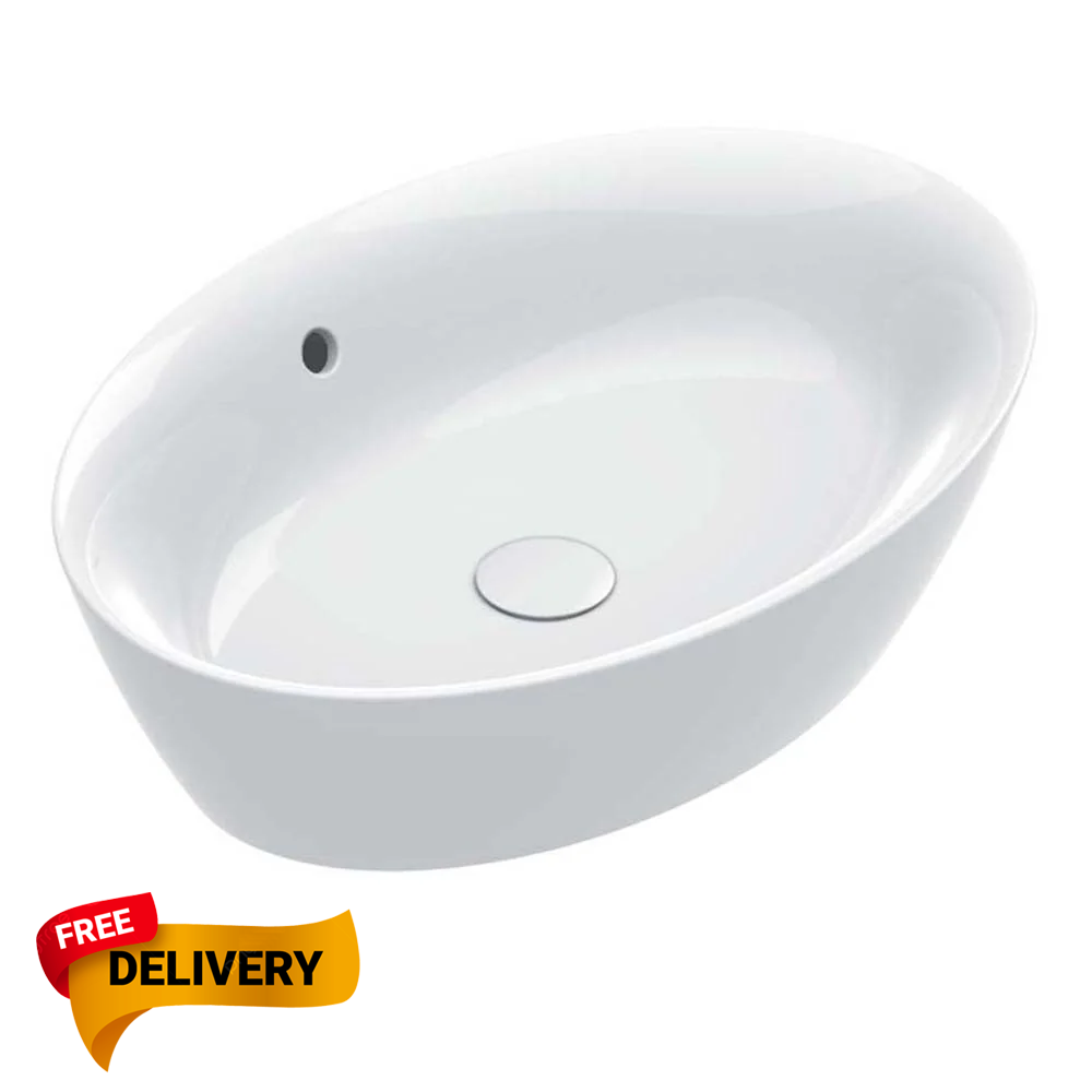 Catalano Italy 60 Countertop Basin 600x420 mm Glossy White