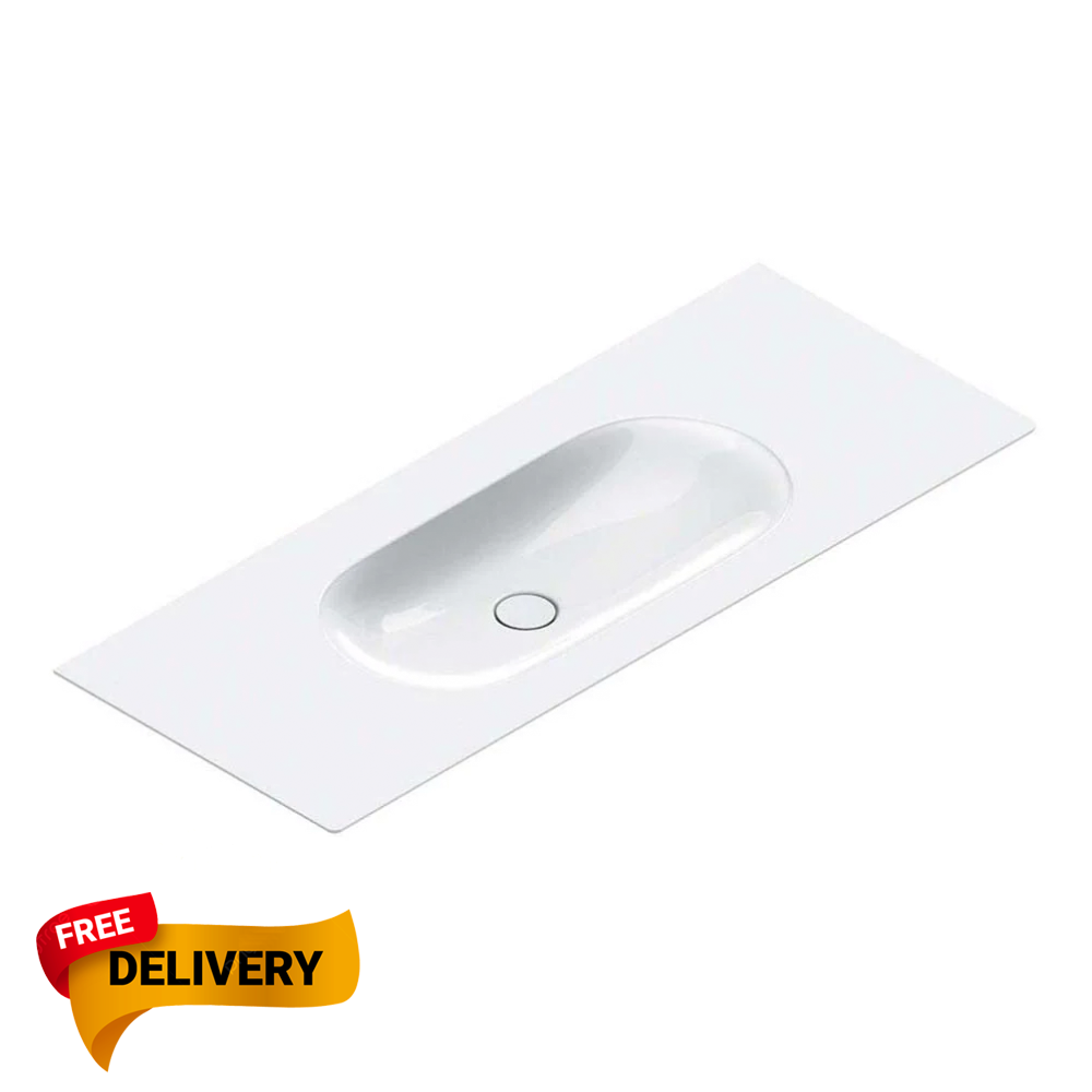 Catalano Sfera 125 Basin, 125x50cm In White Gloss
