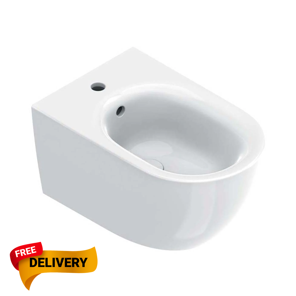Catalano Sfera Wall Hung Bidet 550 x 350mm Gloss White Ceramic Finish