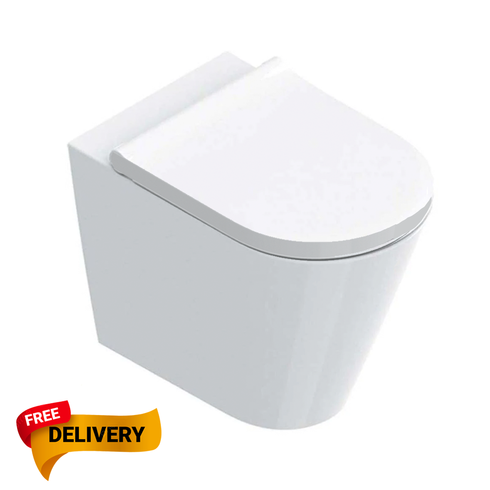 Catalano Zero 55 Floorstanding Toilet, 55cm, Gloss White Finish
