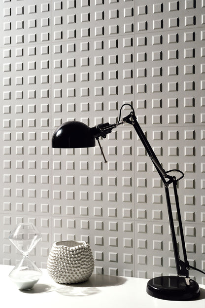 Fioranese Fio. Block Grigio 30.2x30.2 wall lifestyle