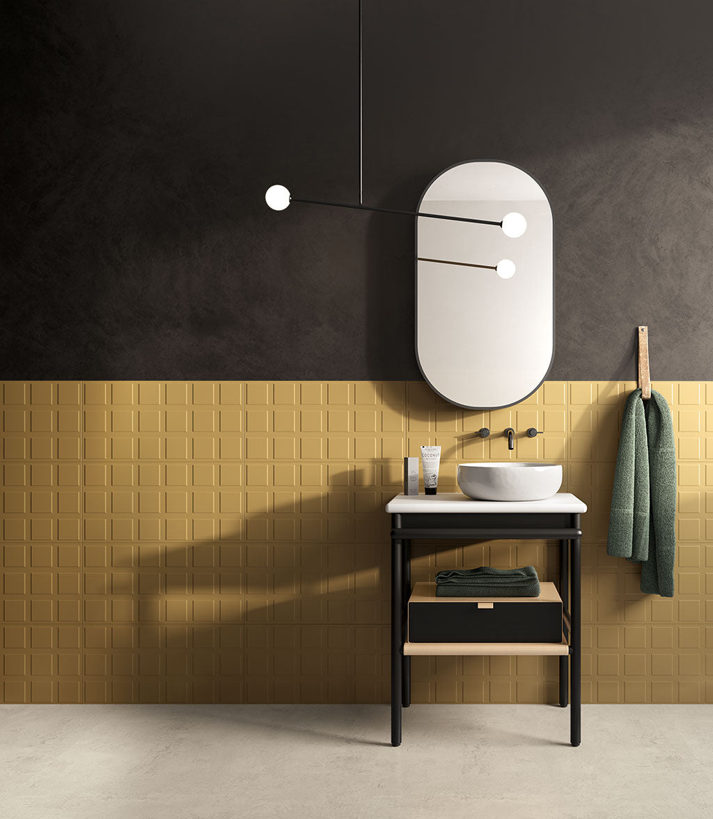 Fioranese Fio. Block Honey wall tiles lifestyle