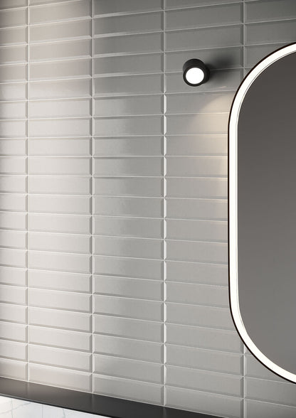 Fioranese Fio. Brick Vague Grey 7.3x30 bathroom tiles lifestyle