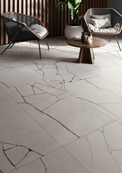 Fioranese Kintsugi Hibi Fog 60x120 floor lifestyle