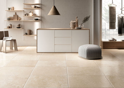 Fioranese Pietraviva Rosato 60.4x90.6 interior floor lifestyle
