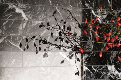 Fioranese Prestige Carnico Effect 7.3x30 polished wall lifestyle