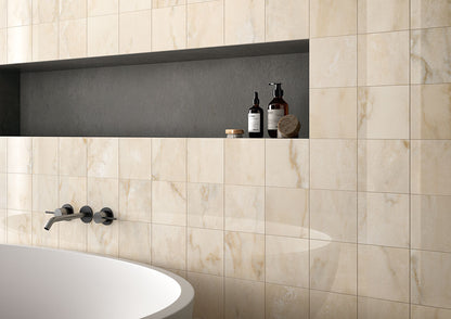 Fioranese Sound of Marbles Rosa Cipria 15x15 wall lifestyle