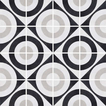 Fioranese Cementine Black&White Black&White_5 laid composition