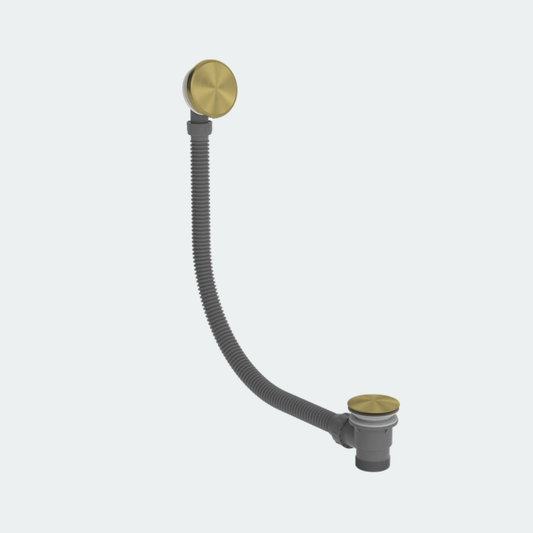 Coalbook Bath Overflow CO5001  brass