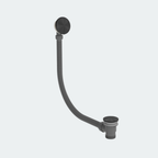 Coalbook Bath Overflow CO5001  gunmetal