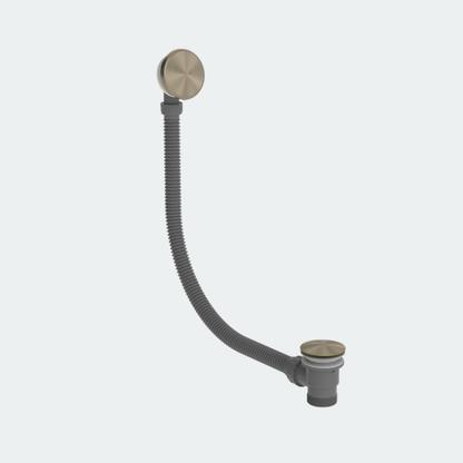 Coalbook Bath Overflow CO5001  nickel