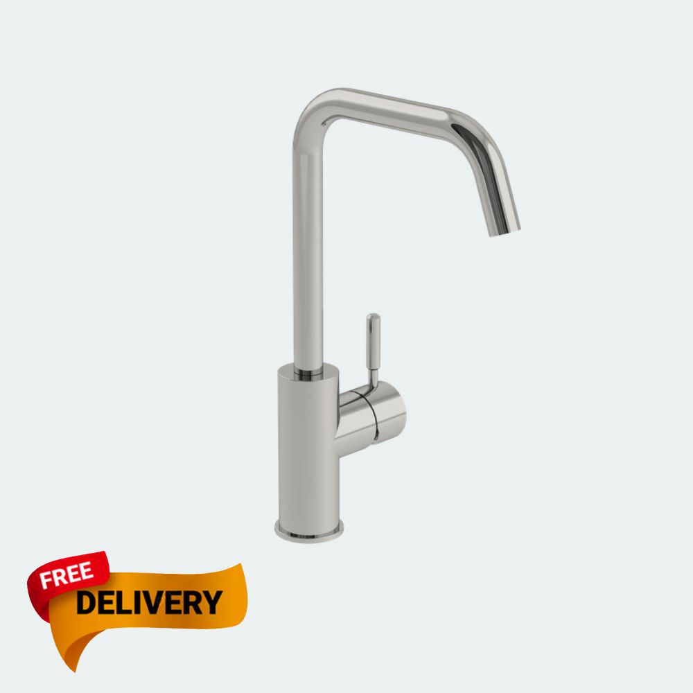 Coalbook Deck Mounted Kitchen Mixer Swivel Spout DO6000 chrome