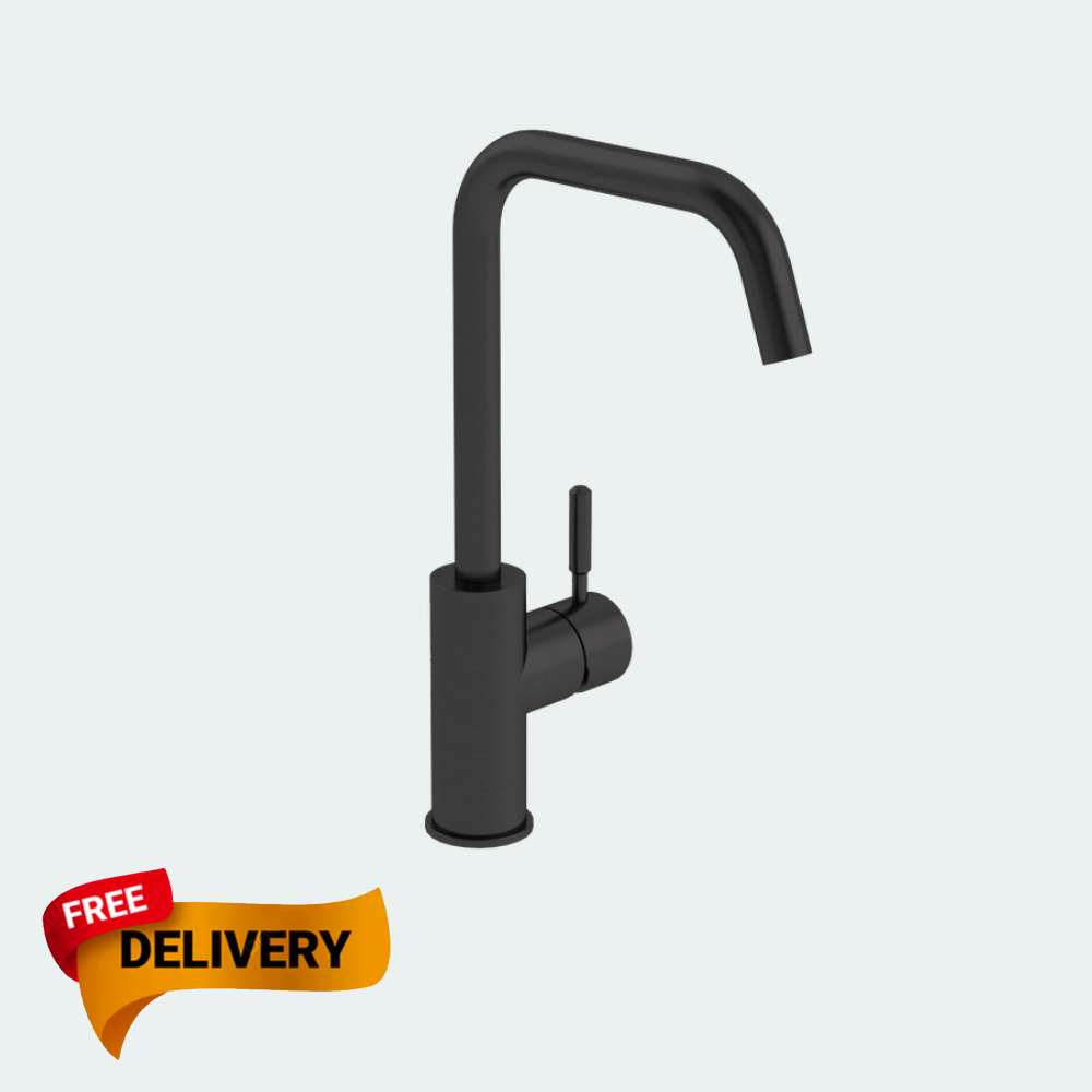Coalbook Deck Mounted Kitchen Mixer Swivel Spout DO6000 gunmetal