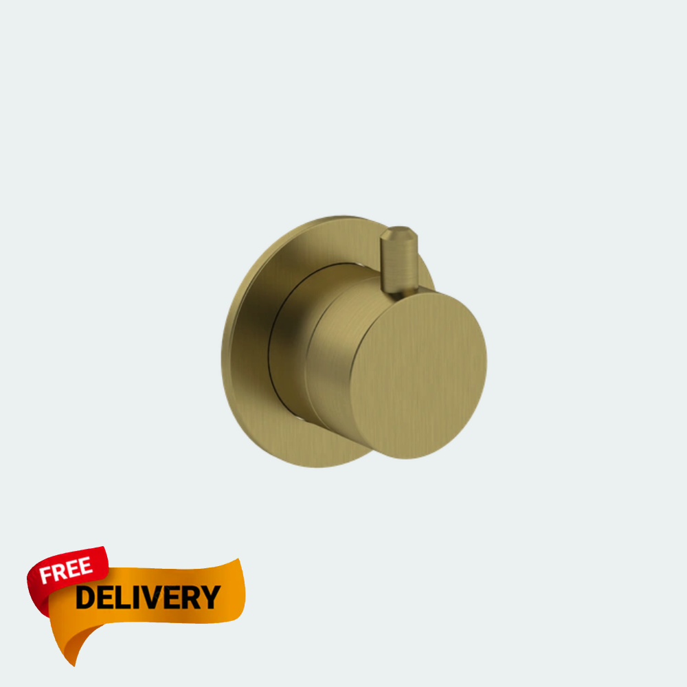 Coalbook Domo Wall mounted 2-way diverter DO2007  brass