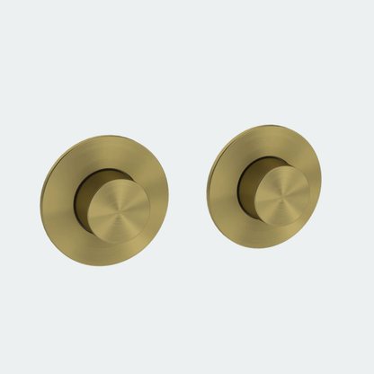 Coalbook Dual Flush Button Cistern Set CO7200  brass