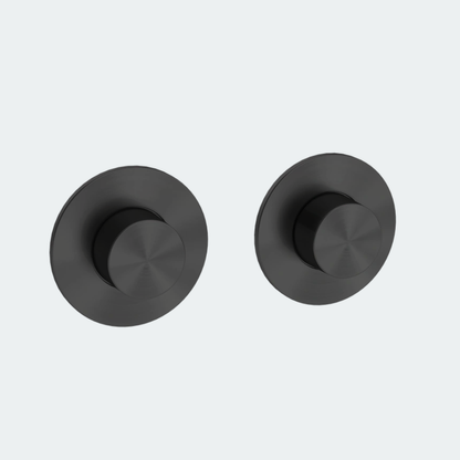 Coalbook Dual Flush Button Cistern Set CO7200  gunmetal