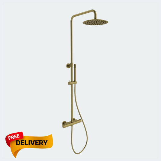 Coalbook Multifunction Shower Bar Mixer System with 250mm Fixed Head & Slide Rail CO3000 ( 4 Colours Available )