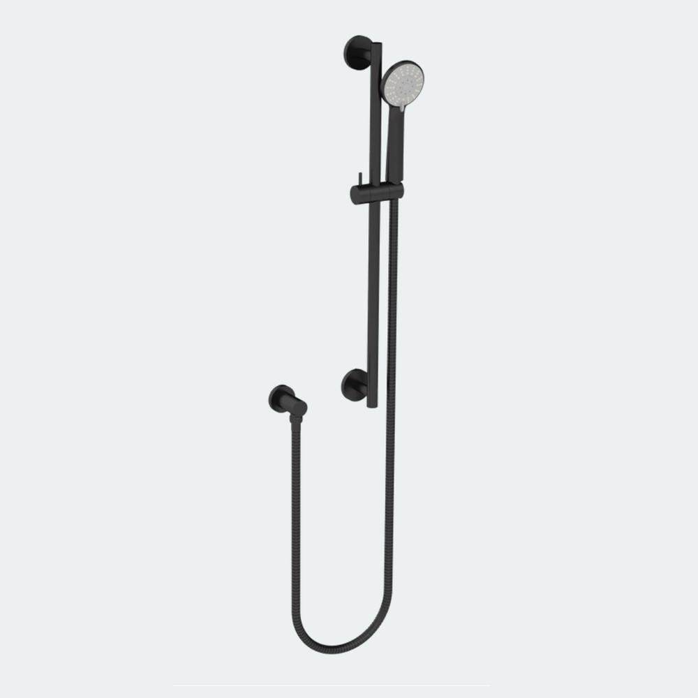 Coalbook Riser Rail and 3 Function Shower Head including outlet & hose CO4002 ( 4 Colours Available ) gunmetal