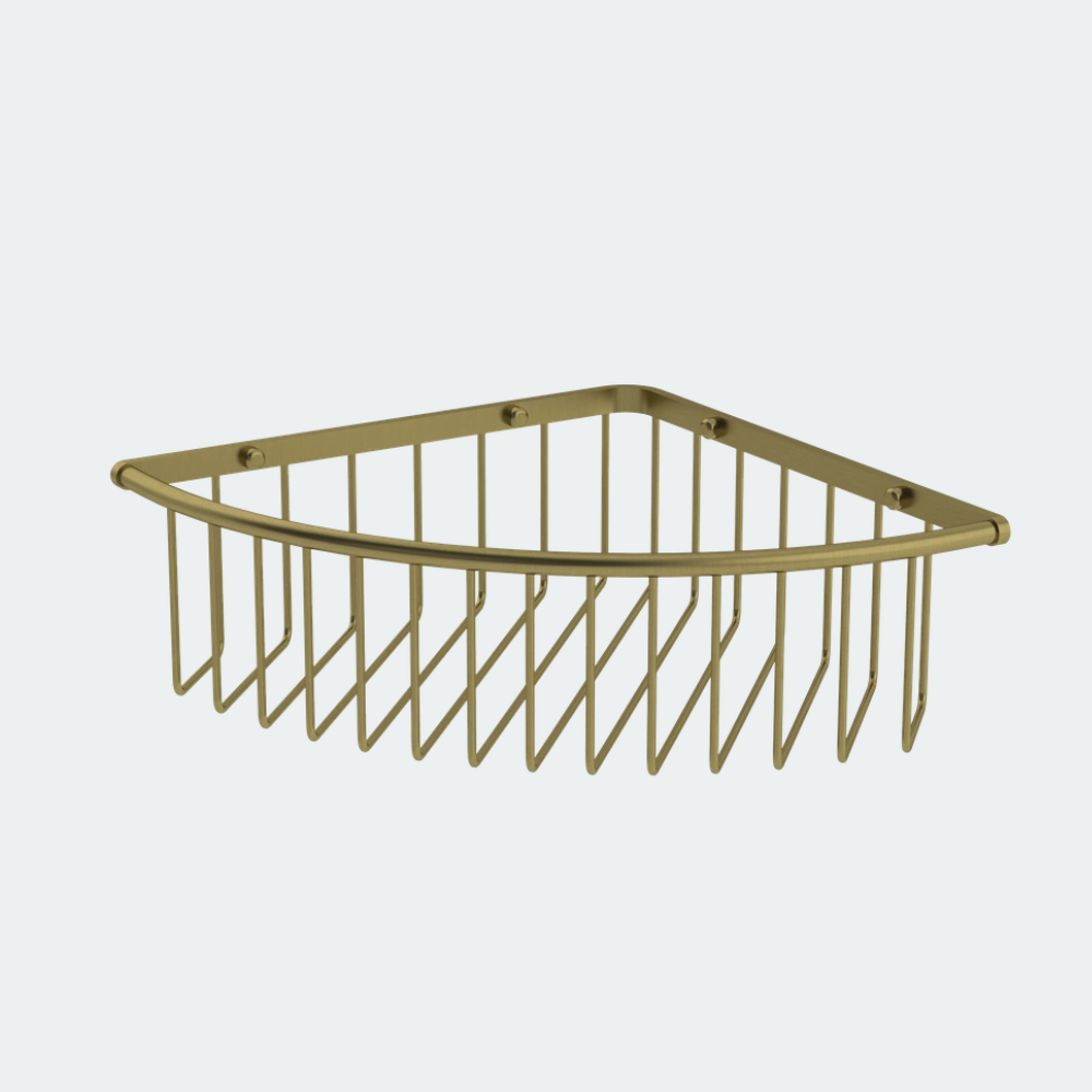 Coalbook Triangular Soap Basket DO7007BN  brass